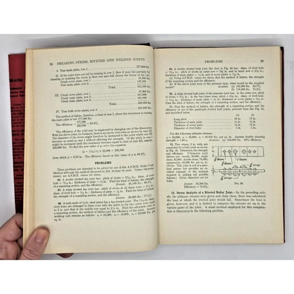 Elements of Strength of Materials‎ by Timoshenko and McCullough 1940's HC w/DJ